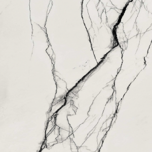 Obklad B&W marble Breach | bílá | 600x1200 | mat
