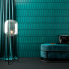 Obklad Grace-Wow O Teal | zelená | 75x300 mm | lesk