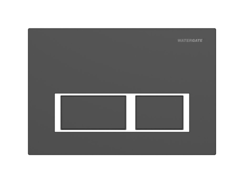 Ovládání WC modulu Watergate Pro | černá mat/chrom lesk