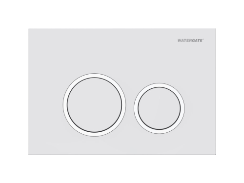 Ovládání WC modulu Watergate Pro | bílá mat/chrom