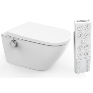 SET - WATERGATE INTEGRA závěsná | Plus Premium CUBE | sušení | bílá