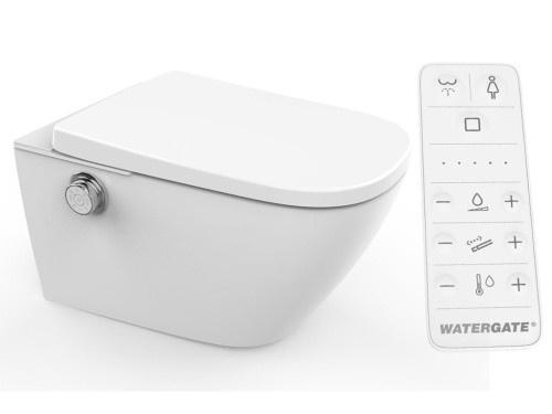 SET - WATERGATE INTEGRA závěsná | Plus Comfort CUBE | bílá