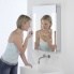 Koupelnové podsvícené zrcadlo Livorno | vnitřní zásuvka |  600 x 700 mm