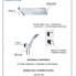 QT 937 | Sprchový set QUBIKA THERMO | podomítkový termostatický | s nástěnnou hlavicí | chrom lesk