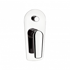 Podomítkový modul dvoucestný | pákový | chrom černý broušený mat leštěný | VANITY