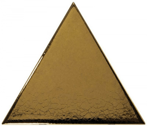 Obklad Scale Metallic | zlatá | 108x124 mm | lesk
