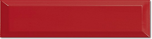 Obklad Metro Rosso | červená | 75x300 mm | lesk