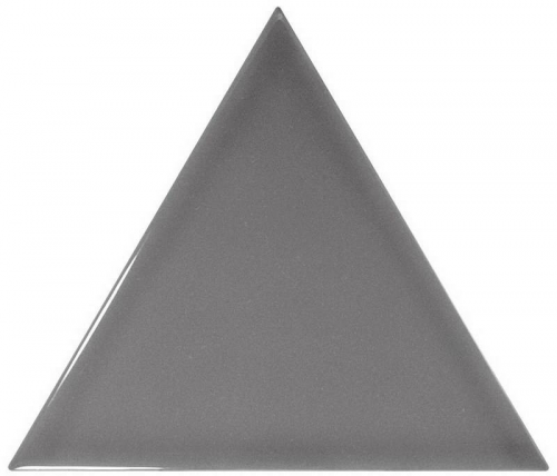 Obklad Scale Dark Grey | šedá | 108x124 mm | lesk