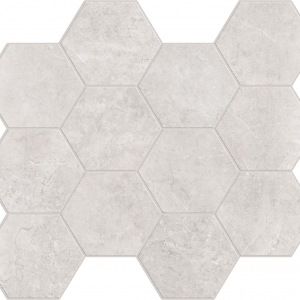 Hexagon Evostone Ivory | 300x340 | mat