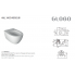 WC 4ALL | 540x360x330 mm | závěsné | Světle šedá mat | Rimless