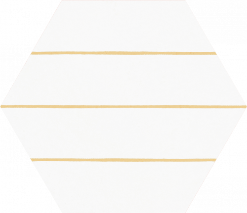 Dlažba Porto Savona Yellow Hex. | 220x250 | mat