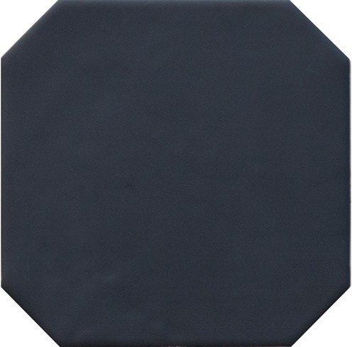 Dlažba Octagon negro | černá | 200x200 mm | mat