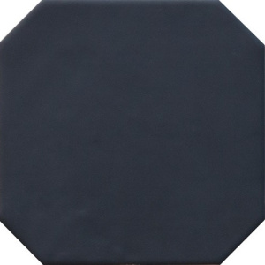 Dlažba Octagon negro | černá | 200x200 mm | mat