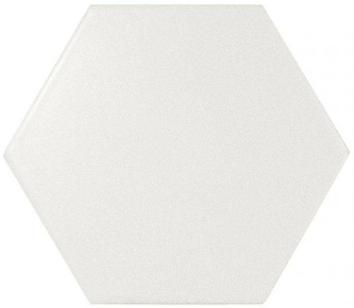 Obklad Scale White | bílá | 124x107 mm | mat