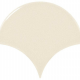 Obklad Scale Cream | béžová | 106x120 mm | lesk