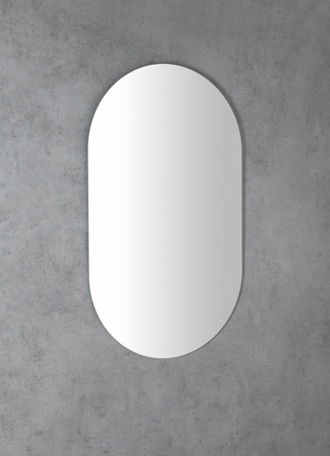 Zrcadlo 400 x 700 | ovál - bez úchytu
