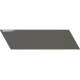 Obklad Chevron Wall Dark Grey | šedá | 186x52 mm | lesk