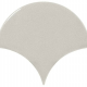 Obklad Scale Fan Light Grey | 106 x 120 | lesk