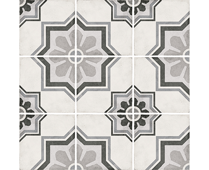 Dlažba Art Nouveau CAPITOL GREY | 200x200 | mat