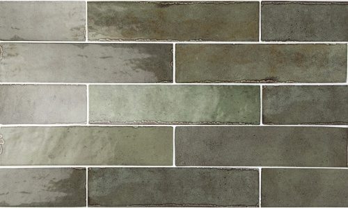 Obklad Tribeca Sage Green | zelená | 60x246 mm