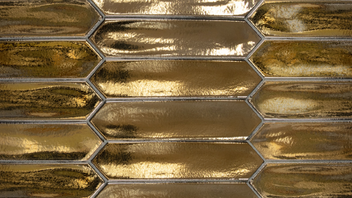 Obklad Lanse Gold | zlatá | 50x250 | mat