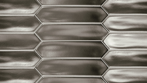 Obklad Lanse Silver | stříbrná | 50x250 | mat