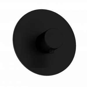 Podomítkový modul MINIMAL THERMO | pákový jednocestný | termostatický | černá mat