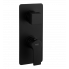 Podomítkový modul ENERGY | vrchní díl pákový trojcestný | černá mat