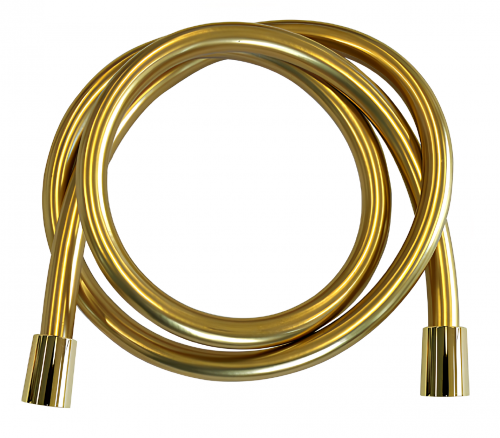 Sprchová hadice | 150 cm | zlatá lesk