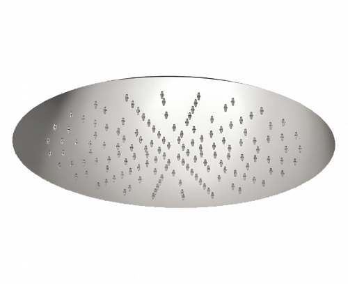Vestavná sprchová hlavice | kruhová Ø 440 mm | měď lesk