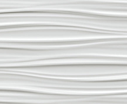 Obklad 3D WALL Ribbon White | 400x800 | Matt.