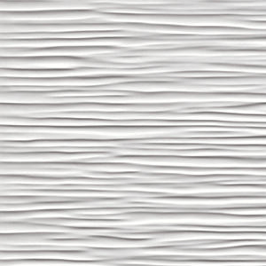 Obklad 3D White | bílá | 400x800x10 | lesk