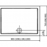 Vanička KARIA 900x800x40 mm