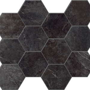 Dlažba Evostone Graphite | černá | 300x340 mm | mat