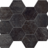 Hexagon Evostone Graphite | 300x340 | mat