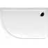 Sprchové vaničky z litého mramoru | RENA R55 R | 1000 x 800 | bílá