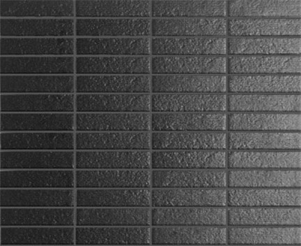 Mozaika Lines Black | 18x78mm | mat
