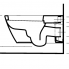 WC Starck 2 | 375 x 620 | závěsné | pro sedátko SensoWash®