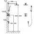 Sprchový set CAE 780 | podomítkový pákový | se závěsnou hlavicí 205 x 205 mm