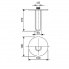 Výtoková hubice MIRAME 170 mm | umyvadlová | nástěnná