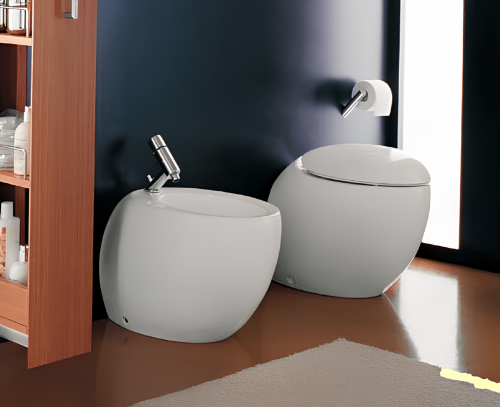 Bidet ILBAGNOALESSI ONE 390 x 585 x 415 | stojící | bílý LCC