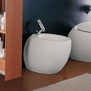 Bidet ILBAGNOALESSI ONE 390 x 585 x 415 | stojící | bílý LCC