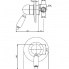 Podomítkový modul Retro pákový jednocestný | bílá keramika