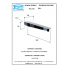 Umyvadlová a vanová výtoková hubice CLASS LINE | 180 mm | černá mat