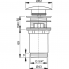 A392 | Výpust umyvadlová click/clack 5/4