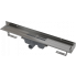 APZ16 | Podlahový žlab s okrajem pro plný rošt a s pevným límcem ke stěně | 550