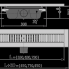 Komplet liniový podlahový žlab | 750 | line