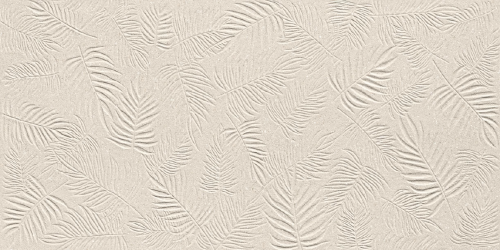 Obklad 3D WALL CARVE Leaf Ivory | béžová | 397x795 mm | mat