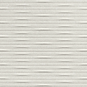 Obklad 3D WALL CARVE Whittle Pearl | bílá | 397x795 mm | mat