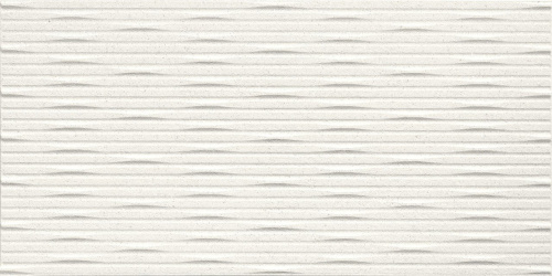 Obklad 3D WALL CARVE Whittle White | bílá | 397x795 mm | mat